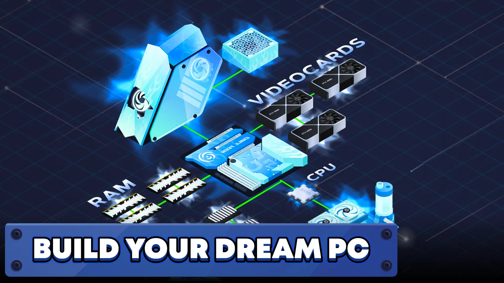 PC Creator 2 v5.0.5 APK Мод (Меню, Много денег, Бесплатные покупки) Screenshot 1