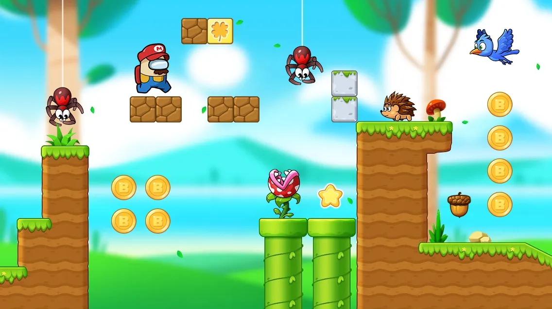 Super Bobby's World Run Game [мод: всё открыто] Screenshot 5