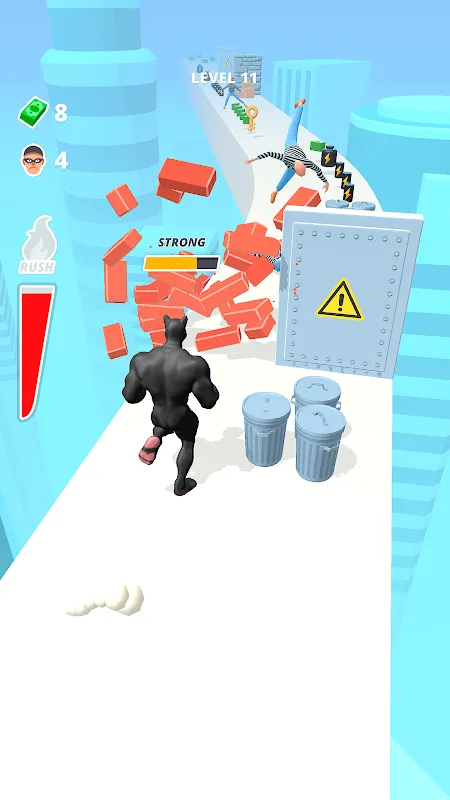 Muscle Rush v1.2.48 APK Мод (Бесплатные улучшения) Screenshot 4