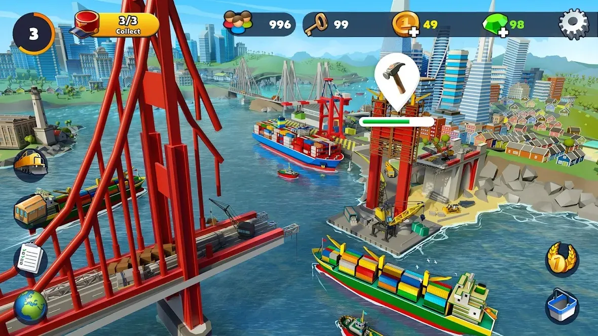 Port City: Ship Tycoon 2023 [мод: бесплатные награды] Screenshot 3