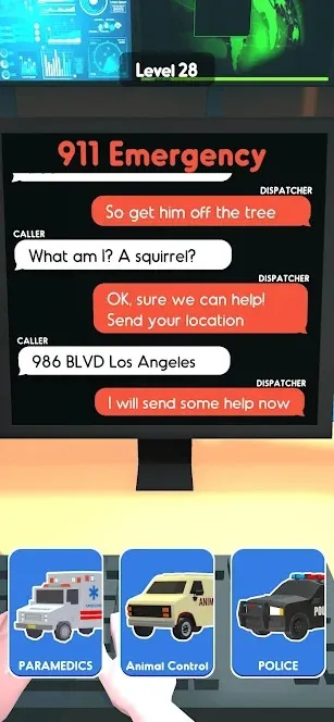 911 Emergency Dispatcher [мод: много денег] Screenshot 4