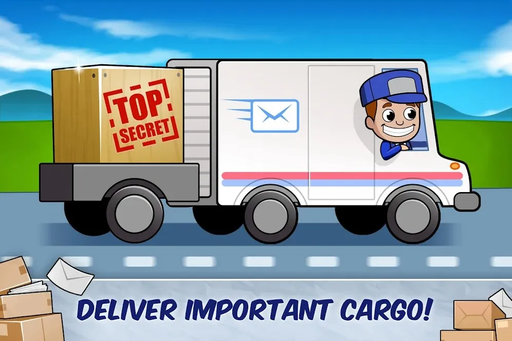 Idle Mail Tycoon [мод: много денег] Screenshot 3