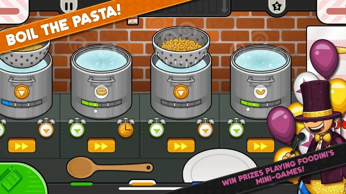 Papa's Pastaria To Go! [мод: много денег] Screenshot 3