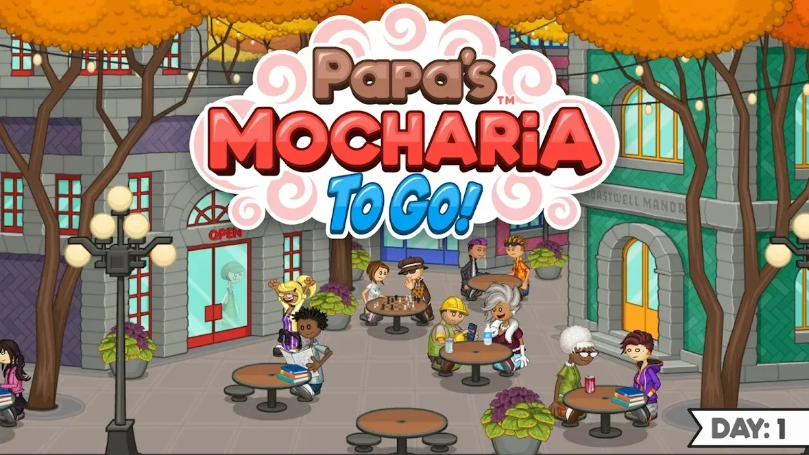 Papa's Mocharia To Go! [мод: много денег] Screenshot 1