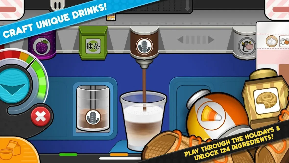 Papa's Mocharia To Go! [мод: много денег] Screenshot 4