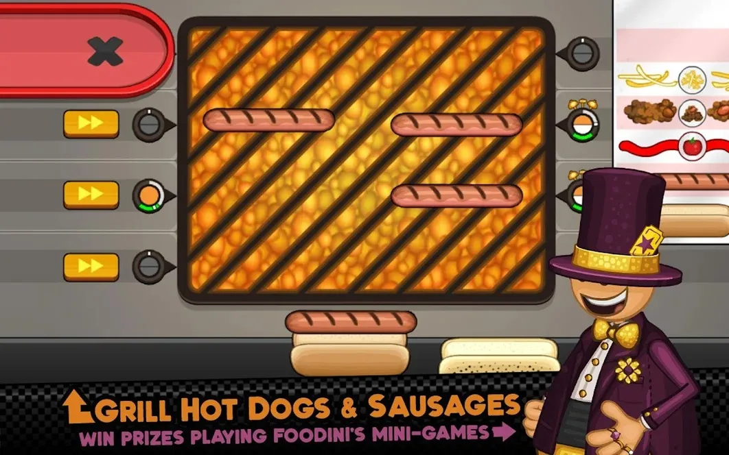 Papa's Hot Doggeria HD [мод: полная версия] Screenshot 2