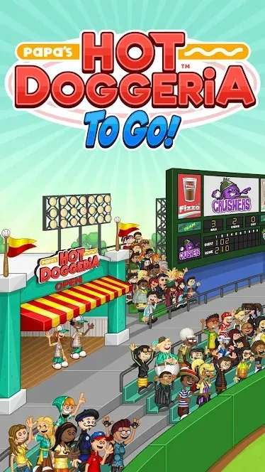 Papa's Hot Doggeria To Go! [мод: много денег] Screenshot 1