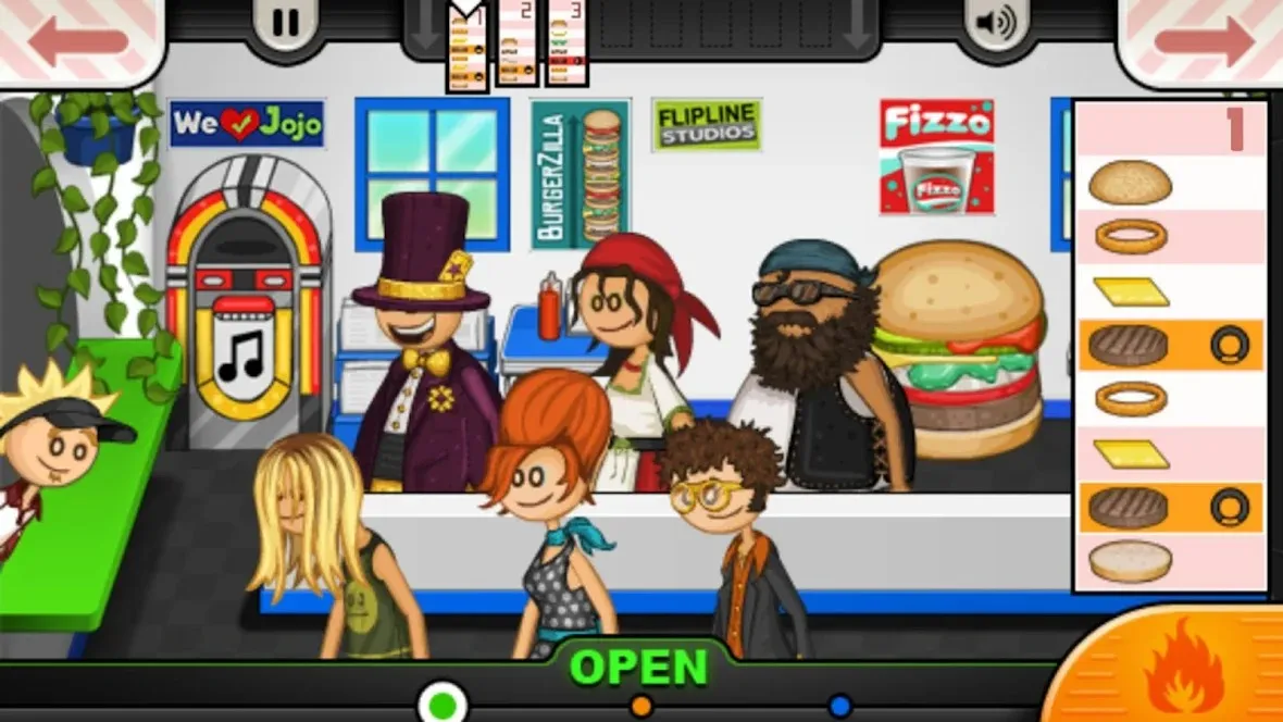 Papa's Burgeria To Go! [мод: полная версия] Screenshot 2
