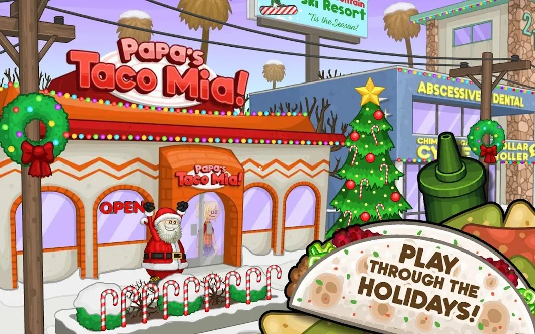 Papa's Taco Mia HD [мод: полная версия] Screenshot 4