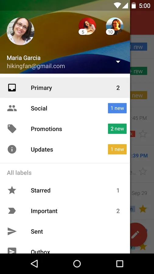 Gmail Screenshot 2