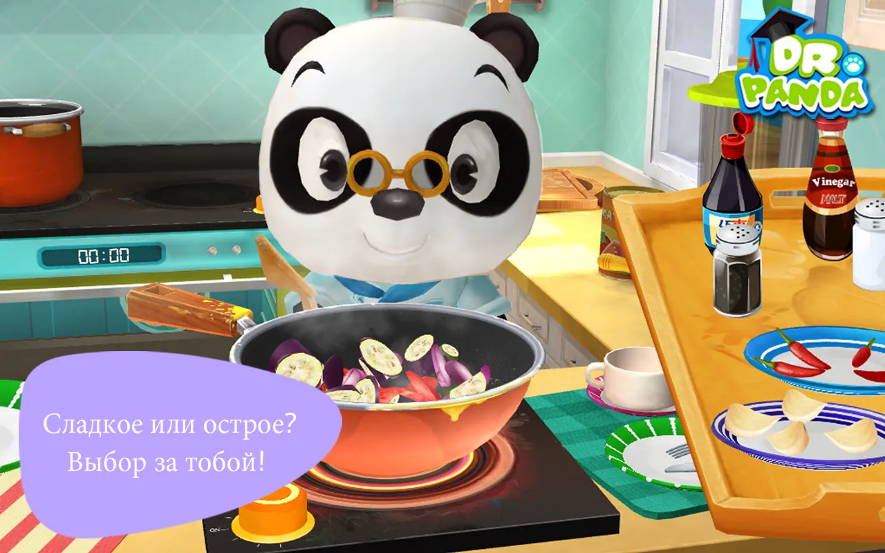 Ресторан 2 Dr. Panda [мод: полная версия] Screenshot 1