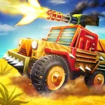 Скачать Zombie Offroad Safari [мод: много денег] на Андроид