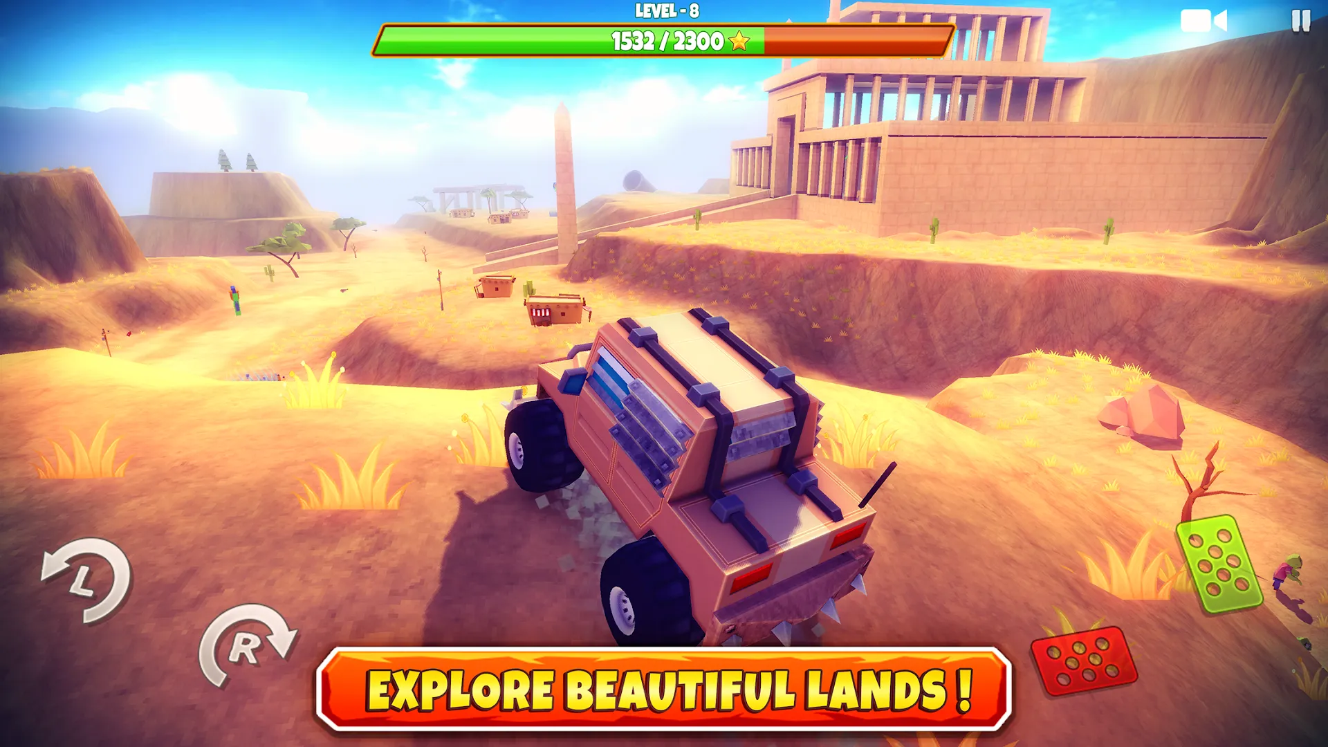 Zombie Offroad Safari [мод: много денег] Screenshot 1