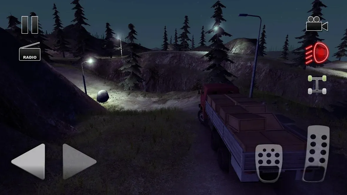 Truck Driver crazy road [мод: много денег] Screenshot 2