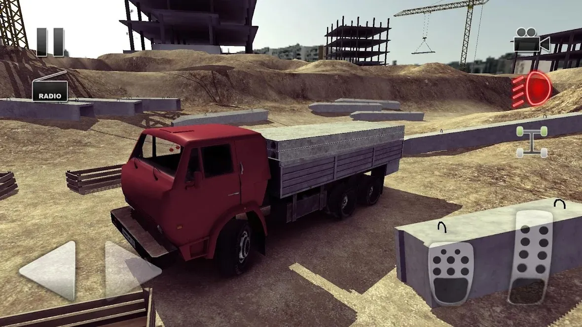 Truck Driver crazy road [мод: много денег] Screenshot 3