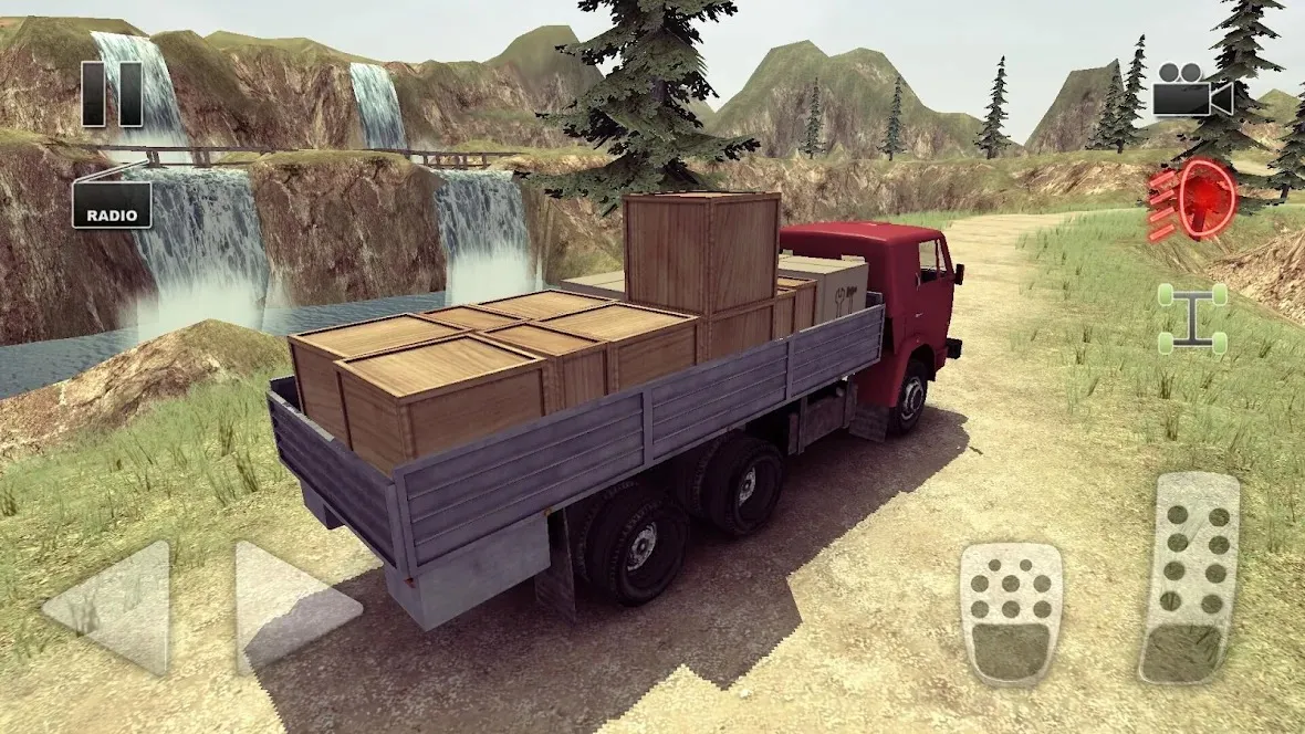 Truck Driver crazy road [мод: много денег] Screenshot 4