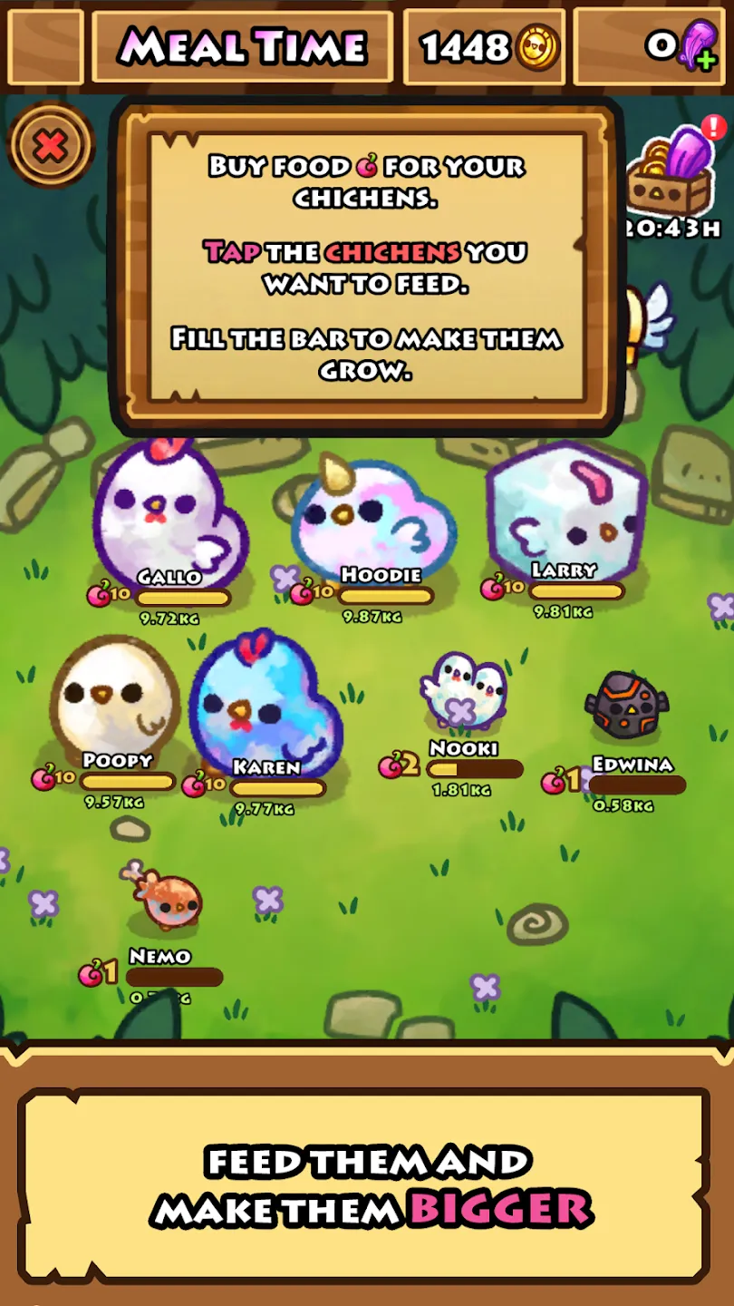 Chichens v2.1 APK Мод (Бесплатные покупки) Screenshot 5