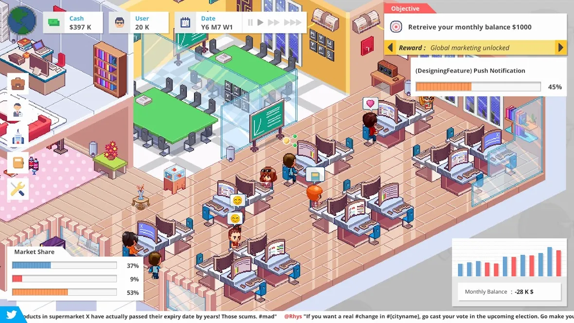Startup Panic [мод: полная версия] Screenshot 1