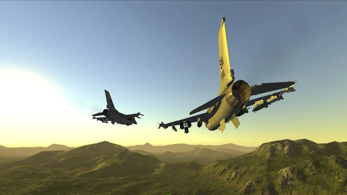 Armed Air Forces - Flight Sim [мод: всё открыто] Screenshot 5