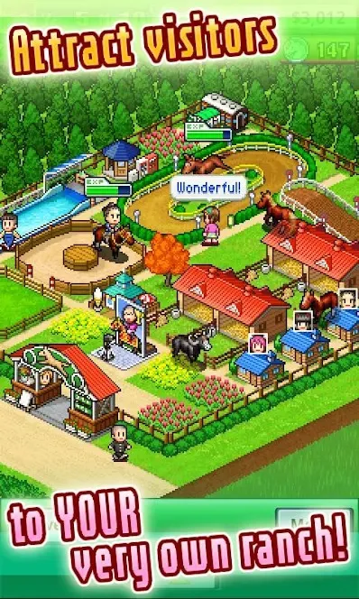 Pocket Stables [мод: много денег] Screenshot 2