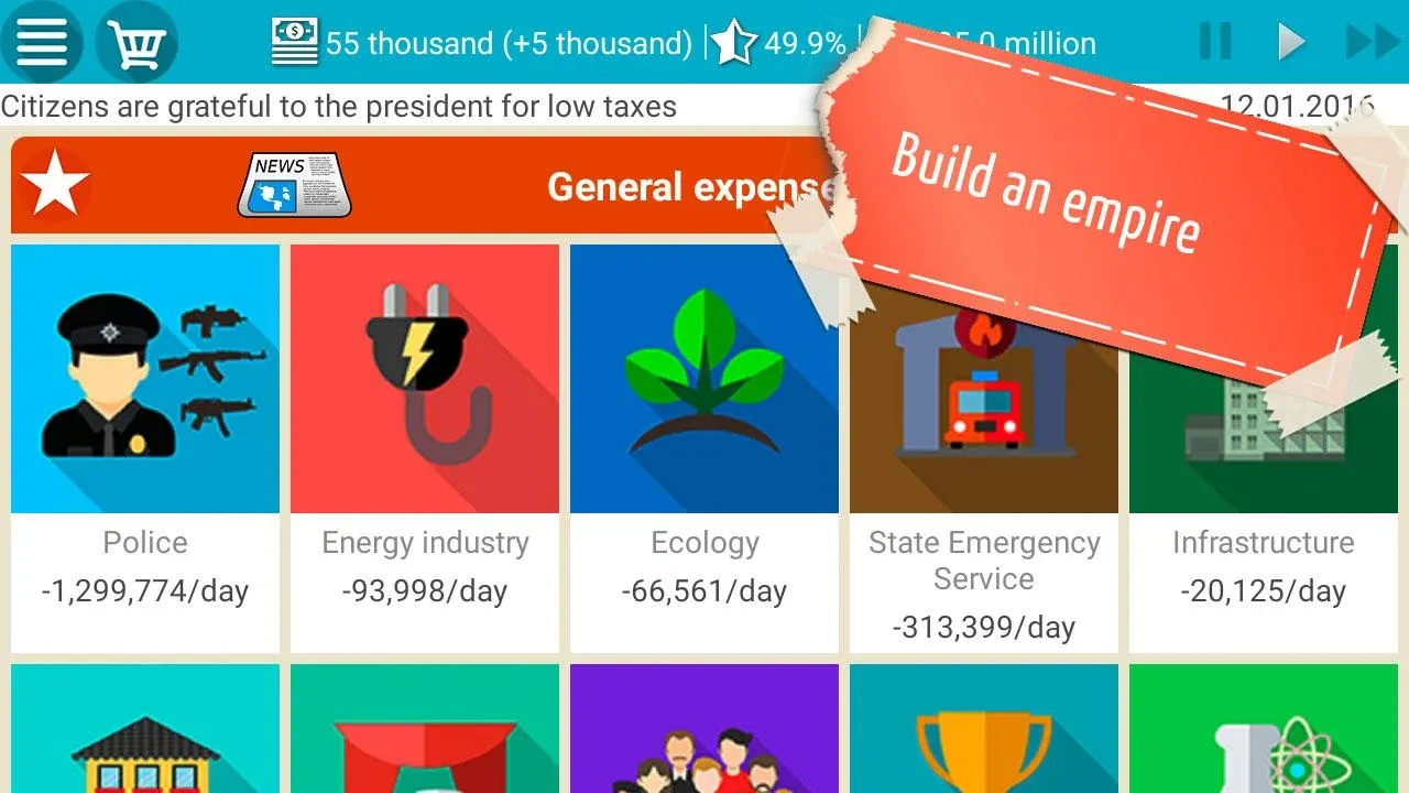 Симулятор Президента v1.0.52 APK Мод (Много денег) Screenshot 2