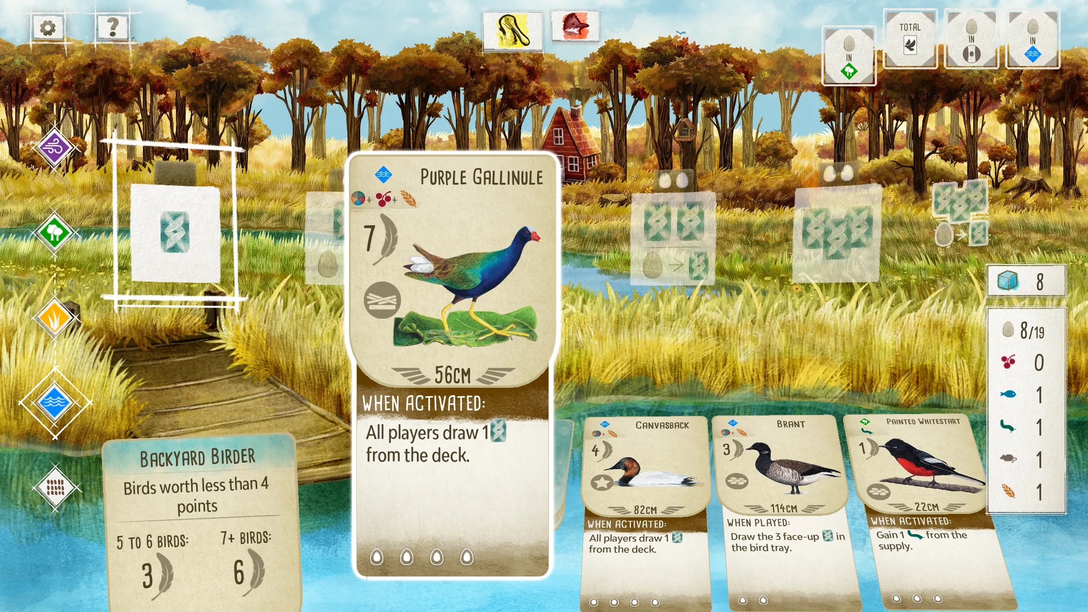 Wingspan (Крылья) v1.7.941 APK Мод (Полная версия) Screenshot 2