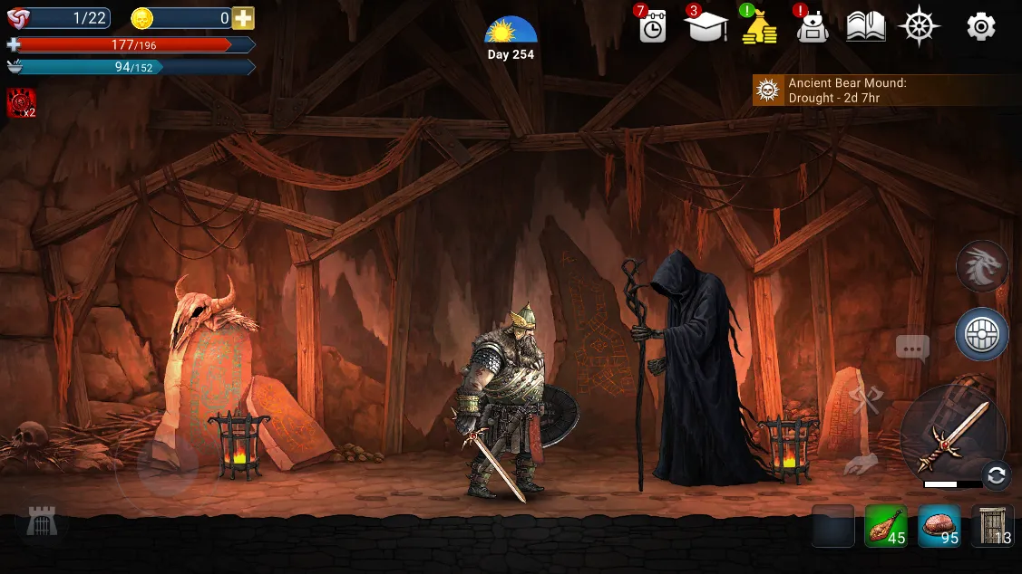 Niffelheim v1.7.78 APK Мод (Меню, Много денег, Режим бога, Premium) Screenshot 3