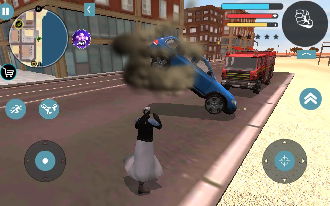 Wind Hero [мод: много денег] Screenshot 1