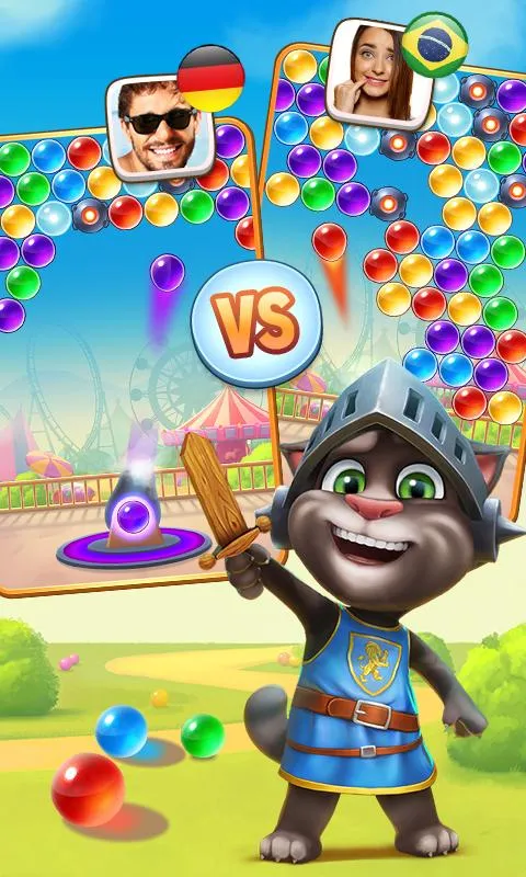 Говорящий Том: бабл-шутер v1.5.3.20 APK Мод (Много денег) Screenshot 4