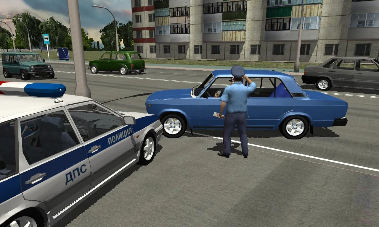 Симулятор русского гаишника 3D [мод: много денег] Screenshot 5