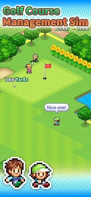 Forest Golf Planner [мод: меню] Screenshot 1