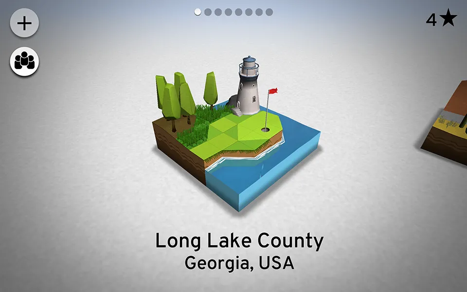 OK Golf v3.0 APK Мод (Меню, Открыты все поля для гольфа) Screenshot 1