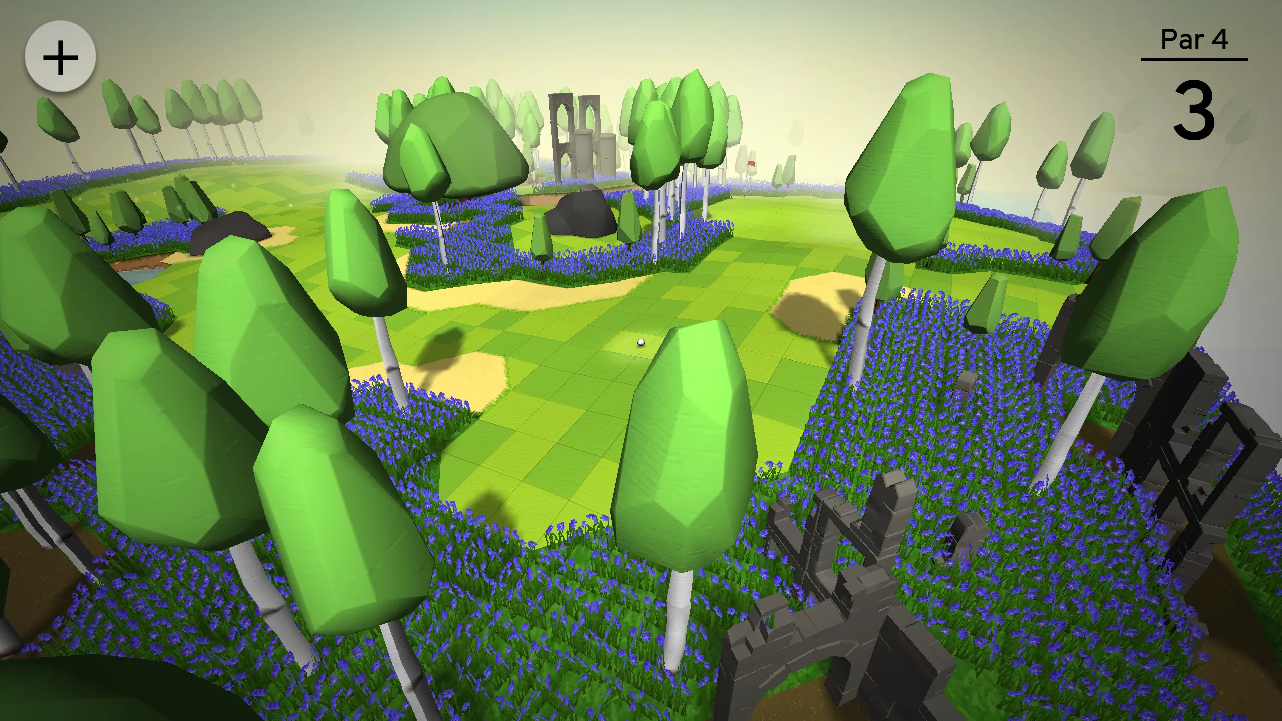 OK Golf v3.0 APK Мод (Меню, Открыты все поля для гольфа) Screenshot 2