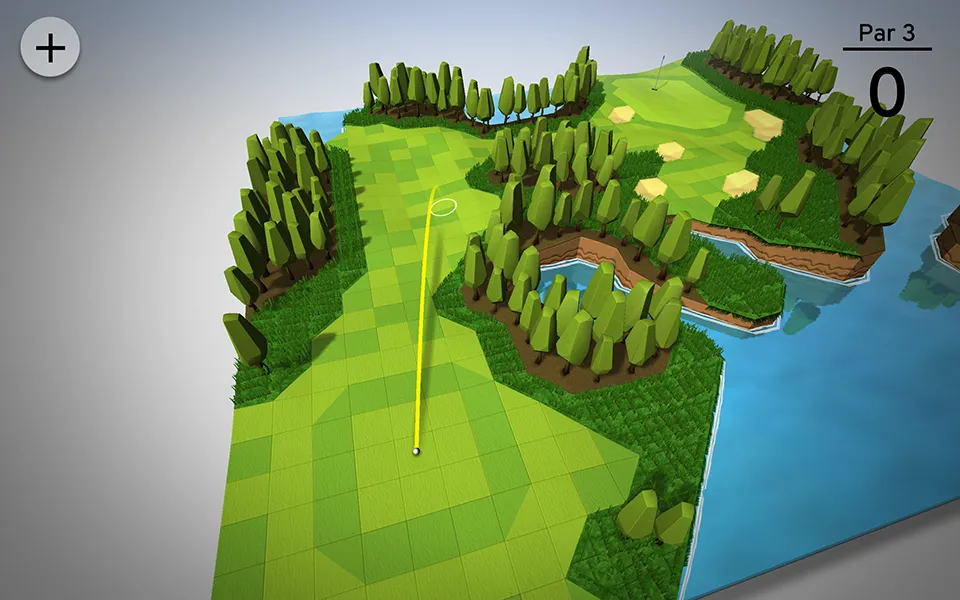 OK Golf v3.0 APK Мод (Меню, Открыты все поля для гольфа) Screenshot 4