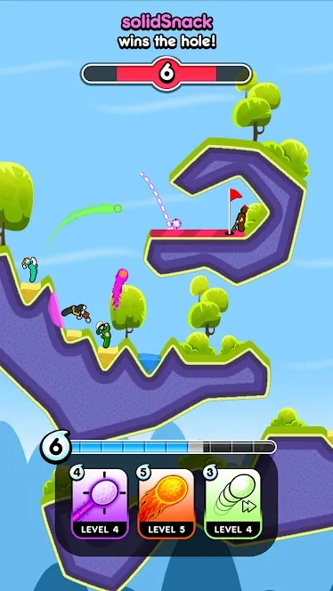 Golf Blitz [мод: много денег] Screenshot 2