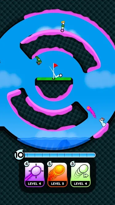 Golf Blitz [мод: много денег] Screenshot 4