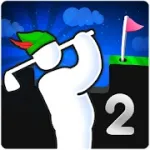 Скачать Super Stickman Golf 2 [мод: много денег] на Андроид
