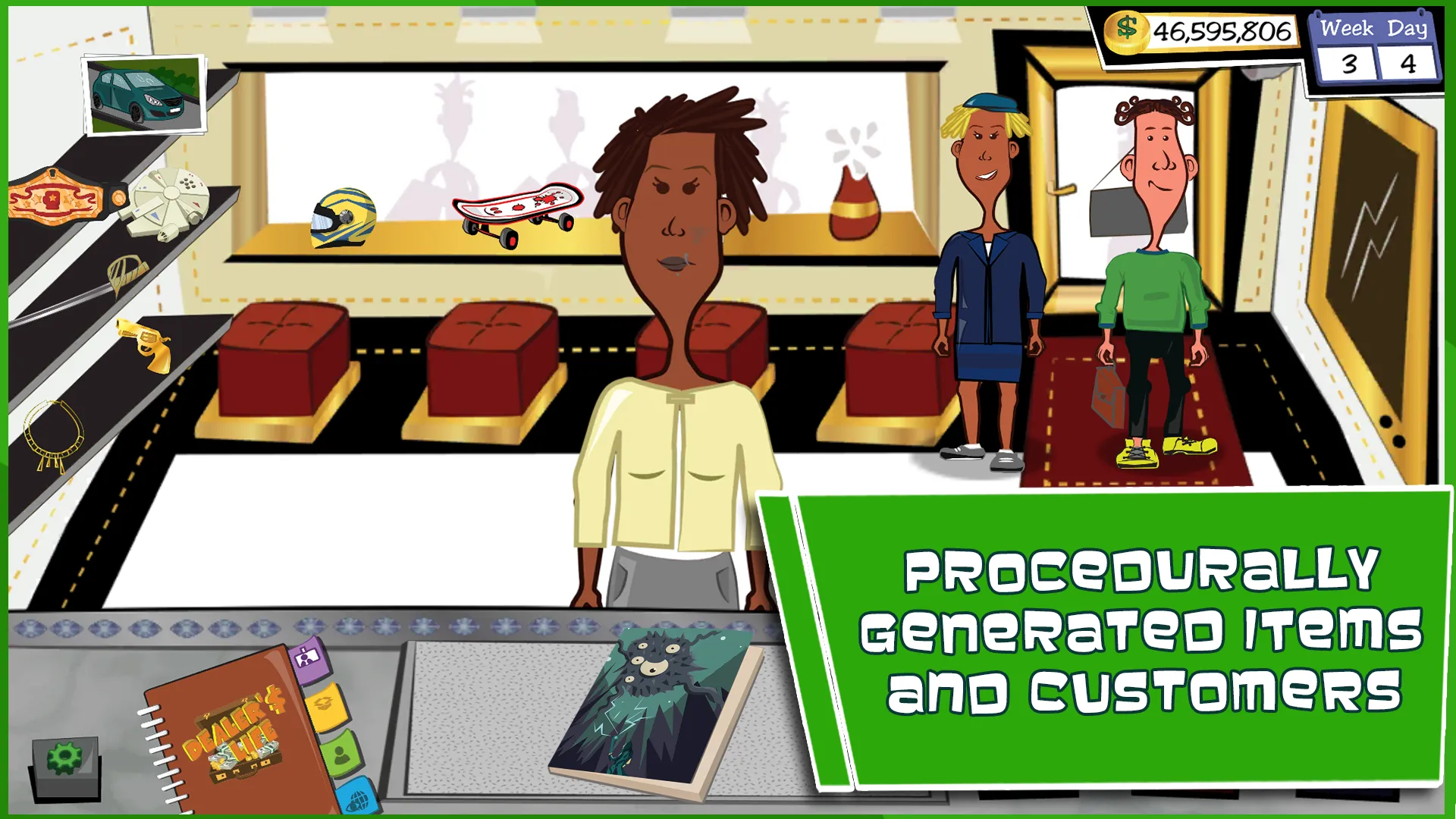 Dealer's Life Pawn Shop Tycoon v1.29 APK Мод (Много денег) Screenshot 2
