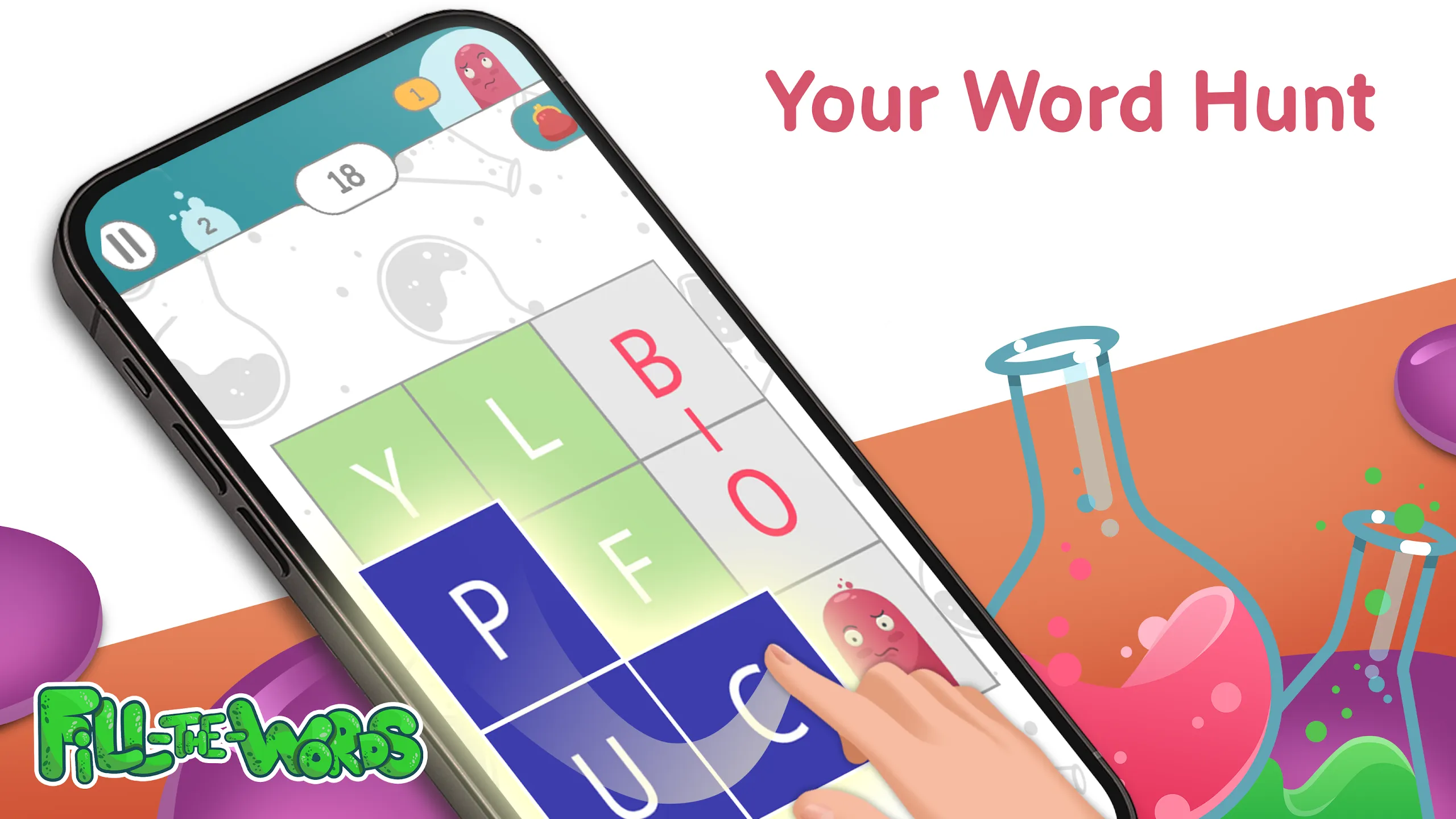 Филворды: Слова из букв v4.10.0 APK Мод (Много подсказок) Screenshot 1