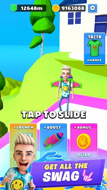 Stephen Sharer’s Rocket Slide [мод: бесплатные покупки] Screenshot 5