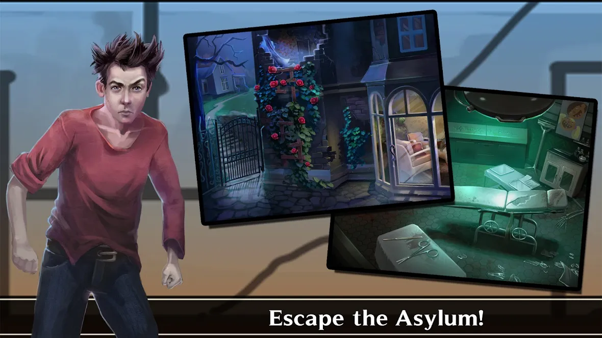 Adventure Escape: Asylum [мод: много подсказок] Screenshot 1