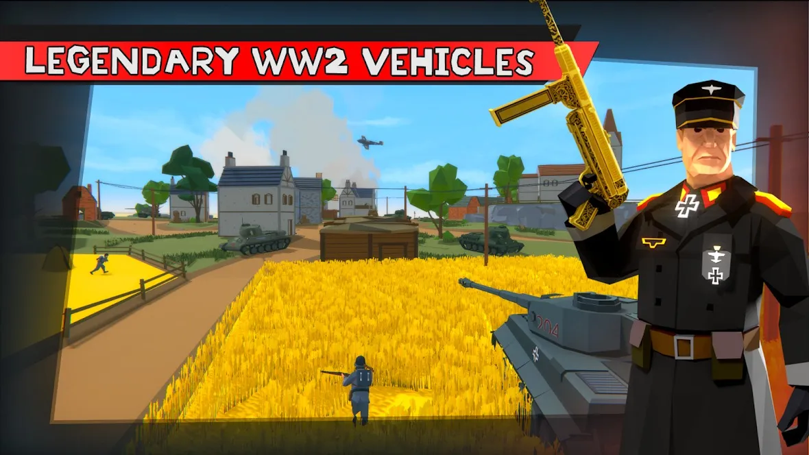 Raidfield 2 - Online WW2 Shooter [мод: бесконечные патроны] Screenshot 3