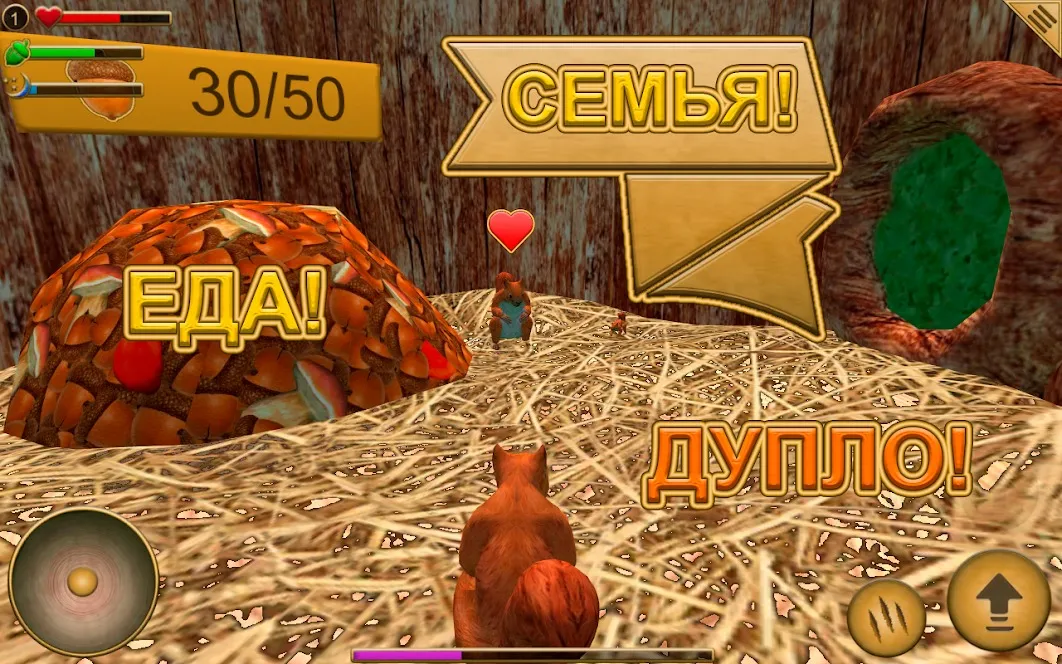 Симулятор Белки [мод: много денег] Screenshot 5