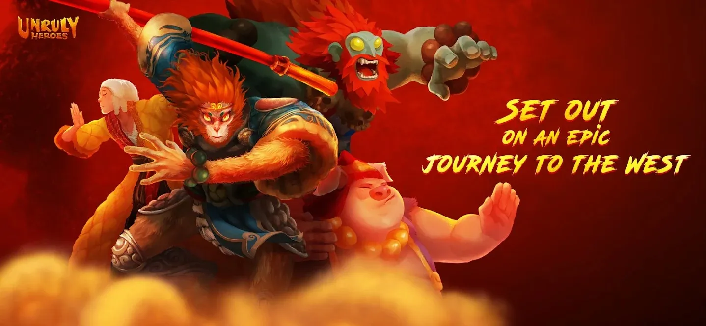 Unruly Heroes [мод: много денег] Screenshot 1