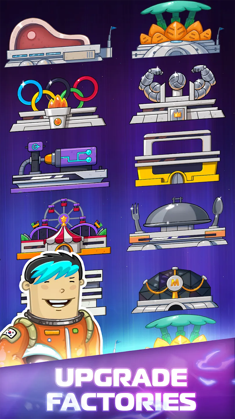Endless Colonies: Idle Tycoon v3.49.00 APK Мод (Бесплатные улучшения) Screenshot 3