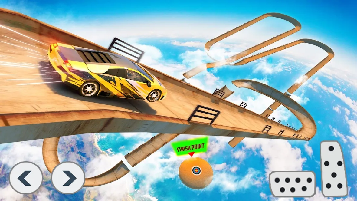 Car Stunts Game: Car Racing [мод: много денег] Screenshot 5