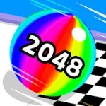 Скачать Ball Run 2048 [мод: без рекламы] на Андроид