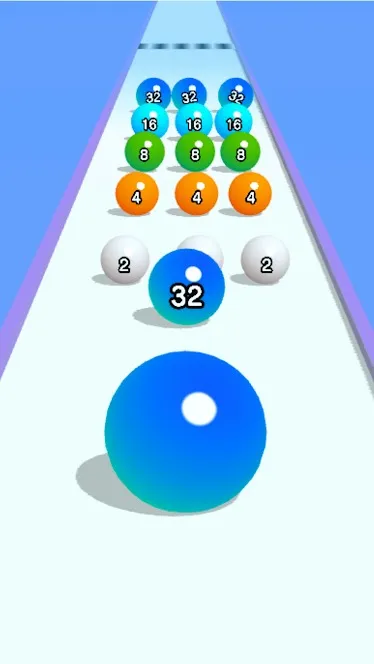 Ball Run 2048 [мод: без рекламы] Screenshot 3