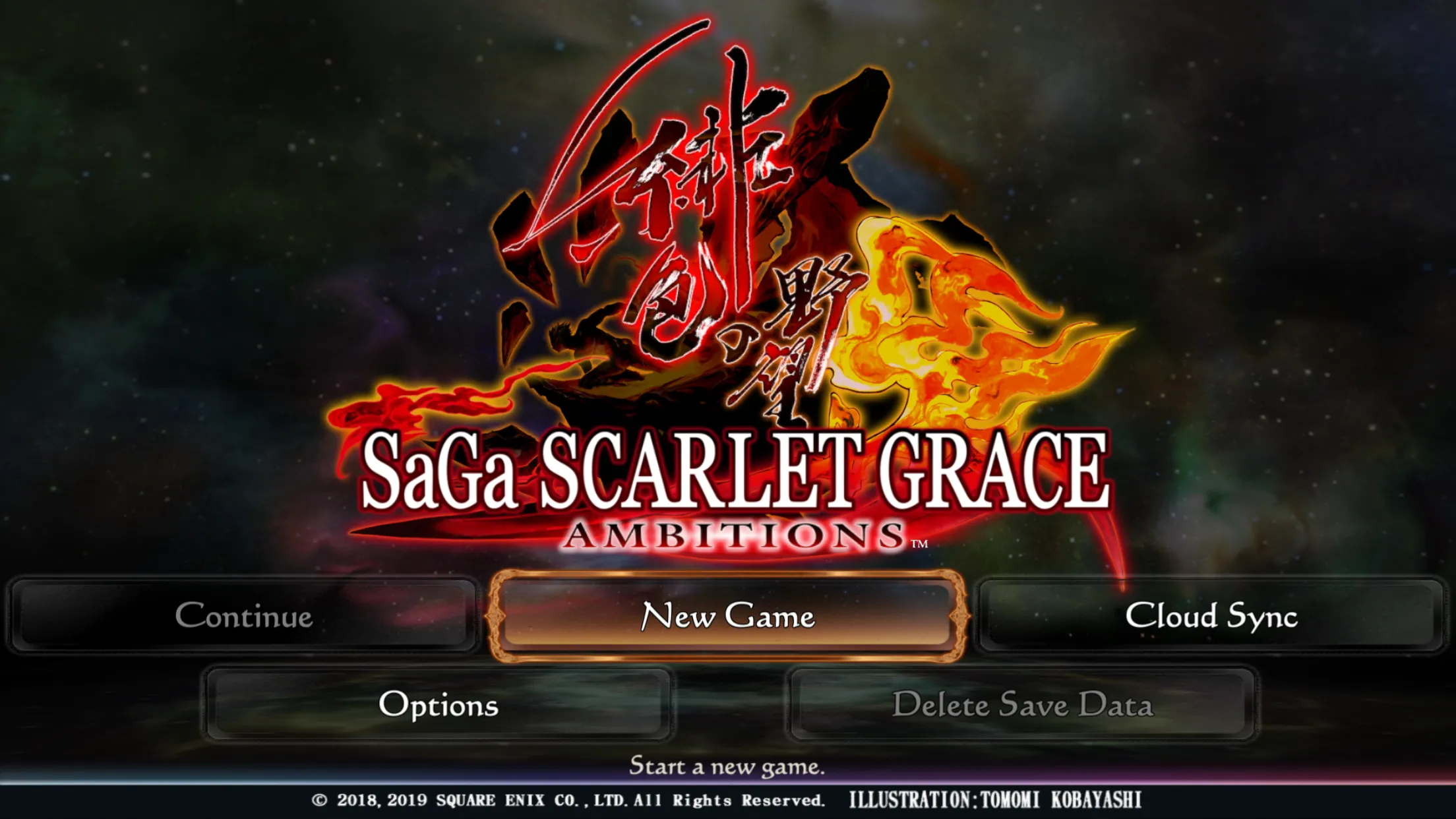 SaGa SCARLET GRACE : AMBITIONS v1.0.2 APK Мод (Меню, Mega Mod) Screenshot 1