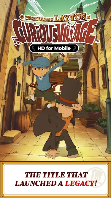 Layton: Curious Village in HD [мод: полная версия] Screenshot 1